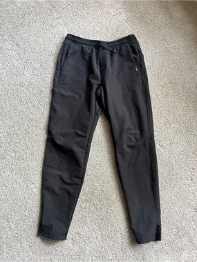UNRL Apex Pants Mens Size M Black Performance Tapered Stretch Slim Joggers